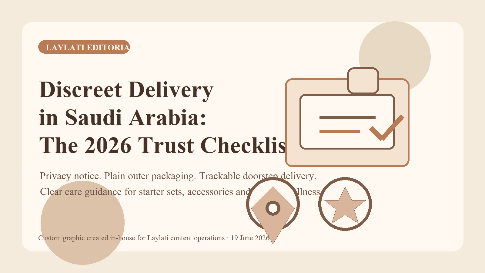 What Discreet Delivery Should Look Like in Saudi Arabia in 2026