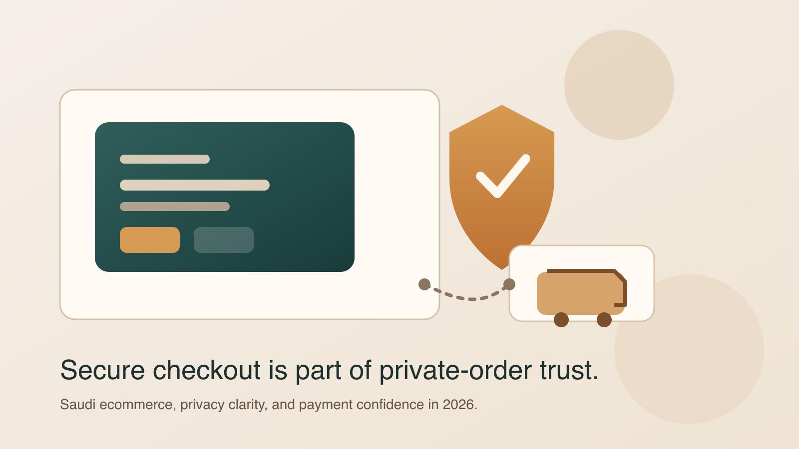 What a Secure Checkout Should Feel Like for Private Online Orders in Saudi Arabia in 2026