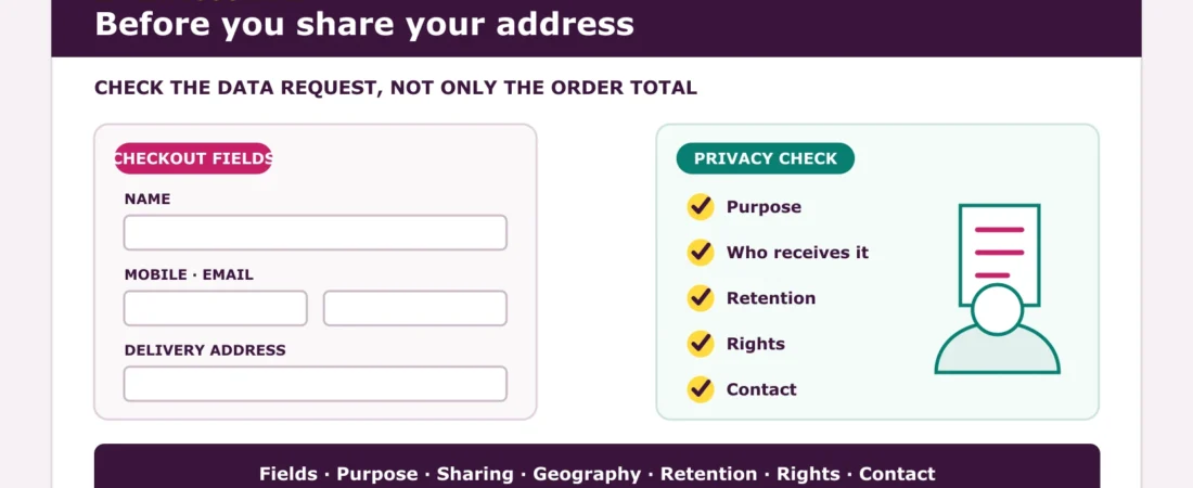 Before You Share Your Address: 8 Privacy Details to Check at Checkout